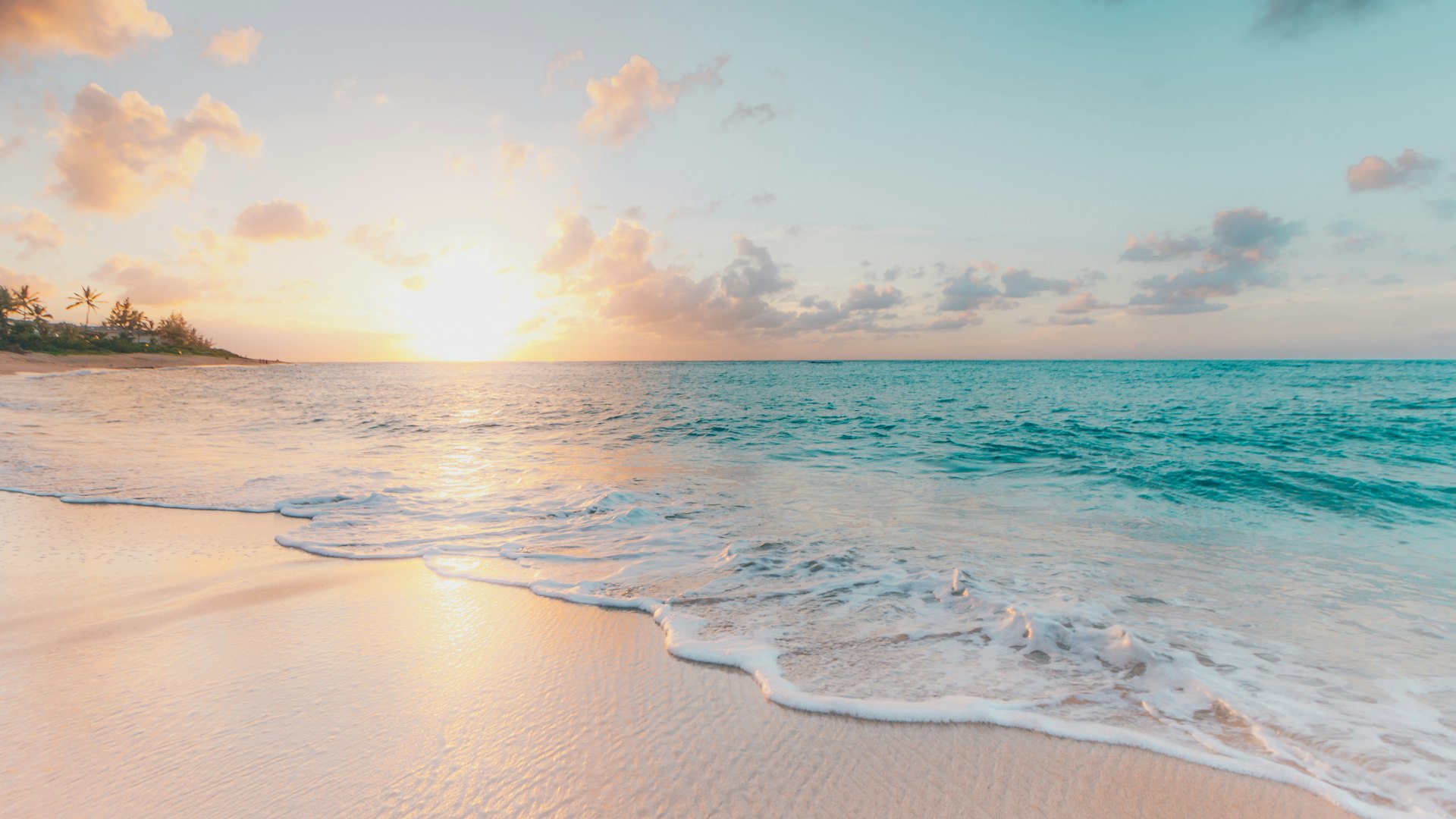 Pristine Indonesian coastline